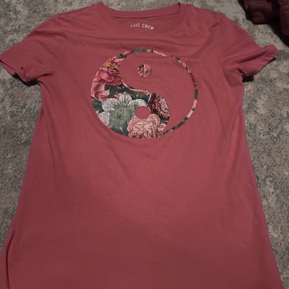Women's Pink Graphic Tee